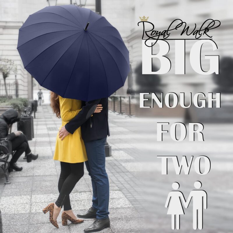 54 inch automatic windproof oversized umbrella
