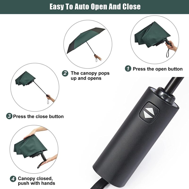 54 inch windproof compact oversized golf umbrella