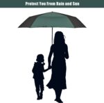 54 inch windproof compact oversized golf umbrella