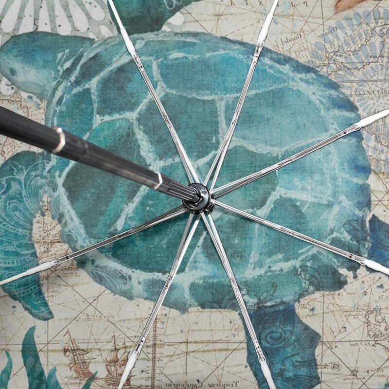 logo auto open close uv protection parasol