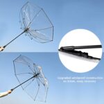 62 inch automatic oversized clear golf umbrella