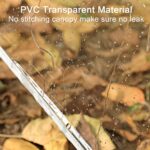 62 inch automatic oversized clear golf umbrella