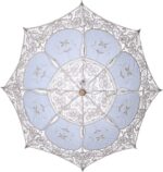 lace umbrella wedding bridal parasol dance romantic umbrella performance props 2pcs 30cm for women girl bridesmaid brid