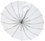 automatic windproof oversized clear wedding umbrella