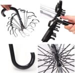 automatic windproof oversized clear wedding umbrella