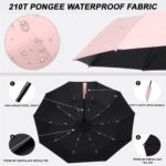 logo portable oversized folding umbrella