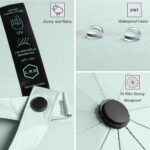 logo portable oversized folding umbrella