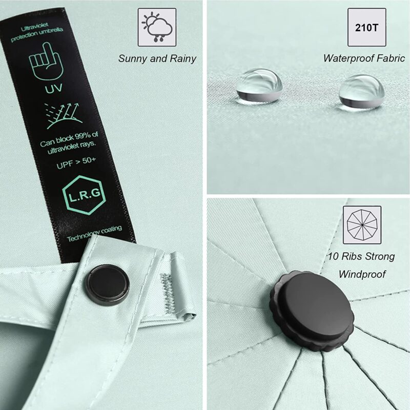 logo portable oversized folding umbrella