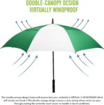 58 inch double canopy oversized golf umbrella