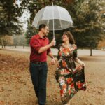 52 inch oversized clear wedding umbrella