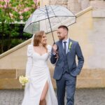 pack of 4 automatic windproof clear bubble umbrella