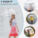 pack of 4 automatic windproof clear bubble umbrella
