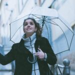 pack of 4 automatic windproof clear bubble umbrella