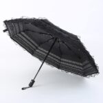 logo automatic uv protection folding umbrella