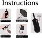 logo automatic uv protection folding umbrella