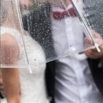 automatic clear wedding umbrella