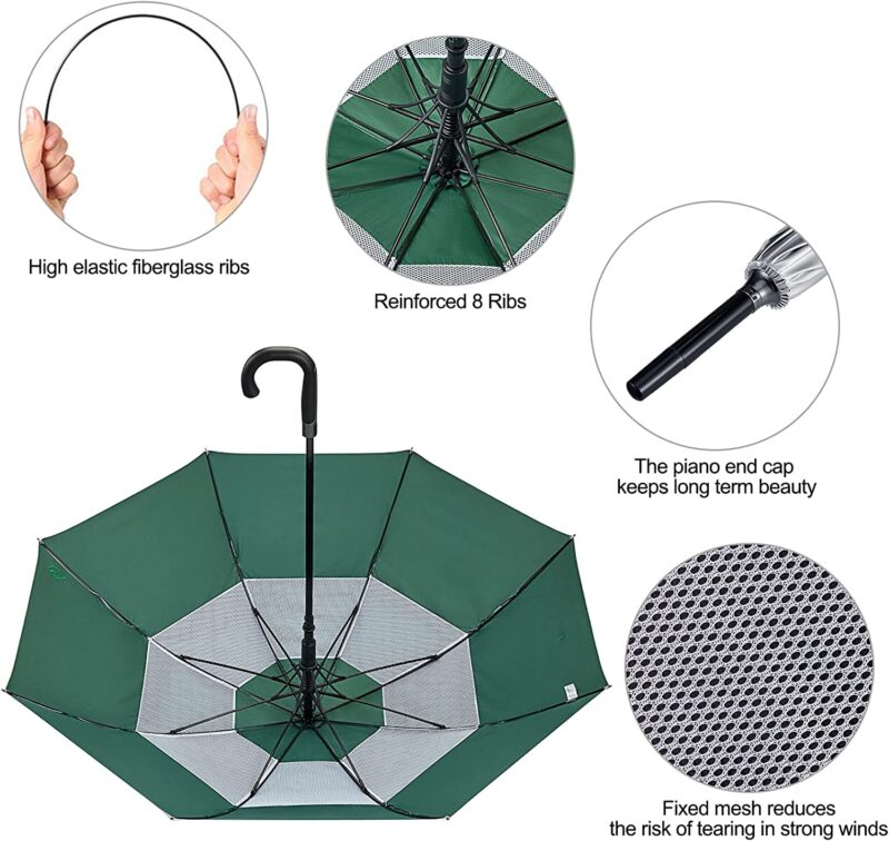 52 inch automatic uv protection umbrella