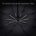automatic windproof waterproof folding umbrella