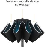 automatic windproof waterproof folding umbrella