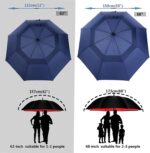 pack of 6 62 inch oversized golf umbrella