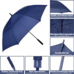 pack of 6 62 inch oversized golf umbrella
