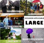 pack of 6 62 inch oversized golf umbrella
