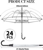 clear wedding umbrella