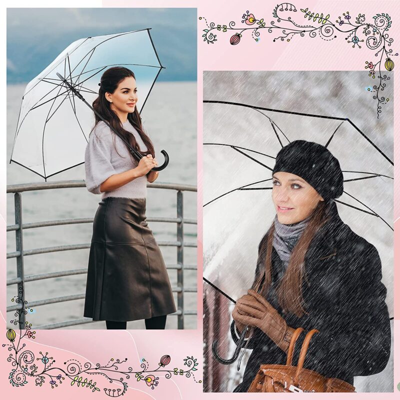 clear wedding umbrella