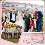 clear wedding umbrella