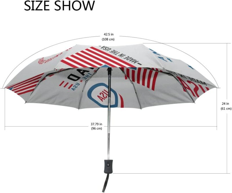 automatic windproof waterproof folding umbrella