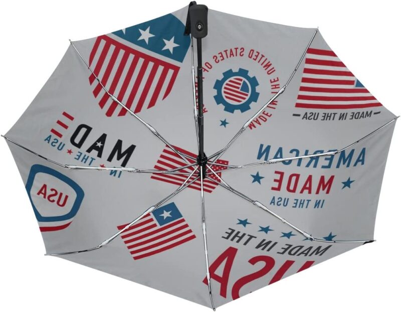 automatic windproof waterproof folding umbrella