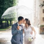 pack of 12 clear wedding umbrella