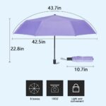 logo windproof compact waterproof parasol