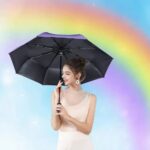 logo windproof compact waterproof parasol