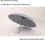 men windproof compact portable umbrella for car