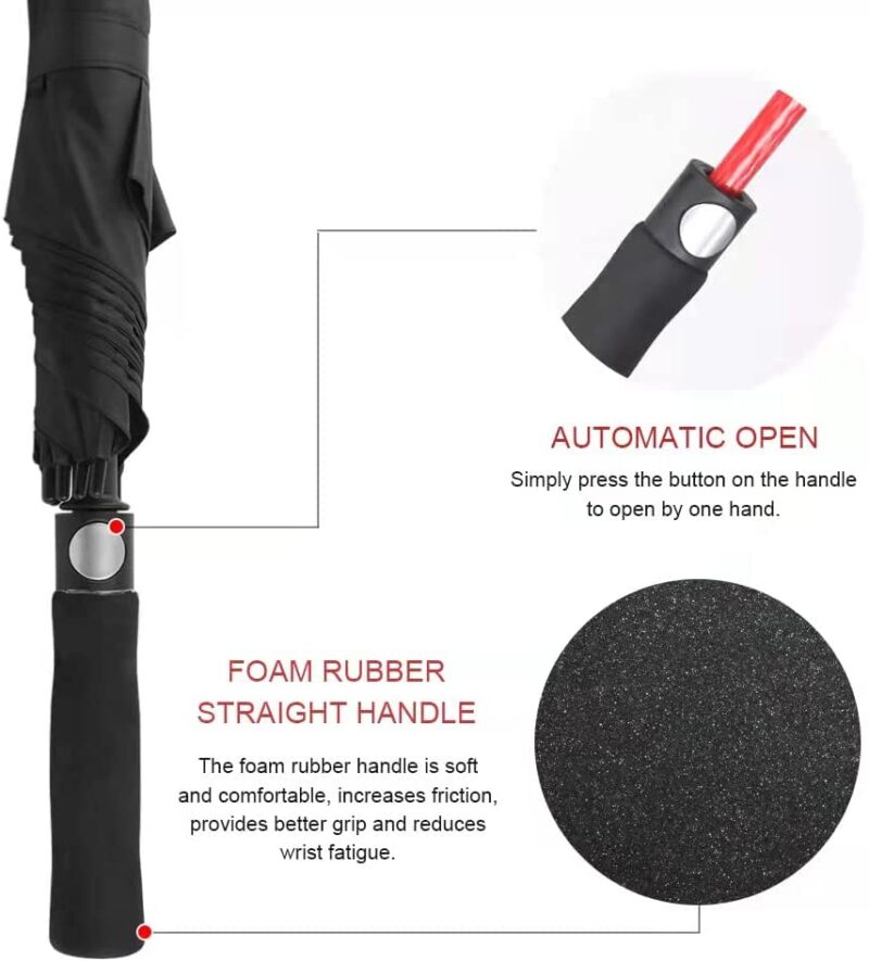 automatic windproof oversized golf umbrella