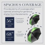 automatic portable golf umbrella
