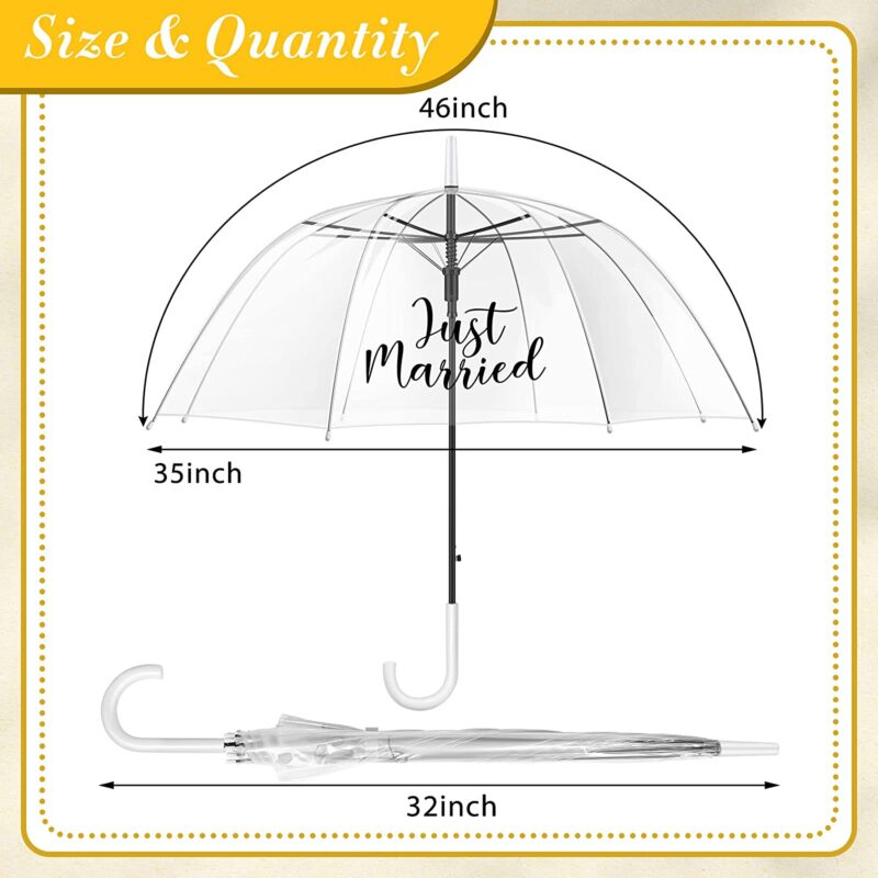 pcs clear bubble umbrella