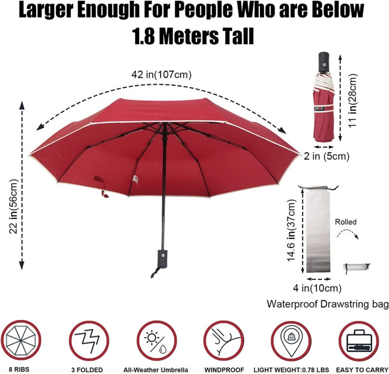 auto open close portable umbrella