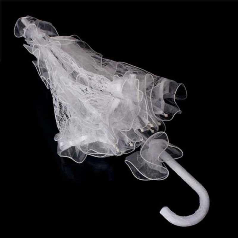 lace umbrella bridal lace parasol lace umbrella hand made bridesmaid embroidered umbrella for wedding parties dancing p