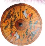 logo waterproof led parasol