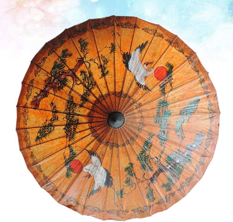 logo waterproof led parasol