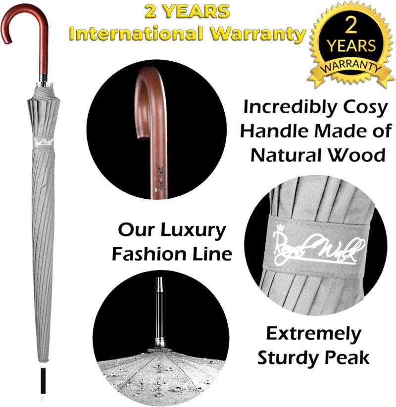 54 inch automatic windproof oversized umbrella