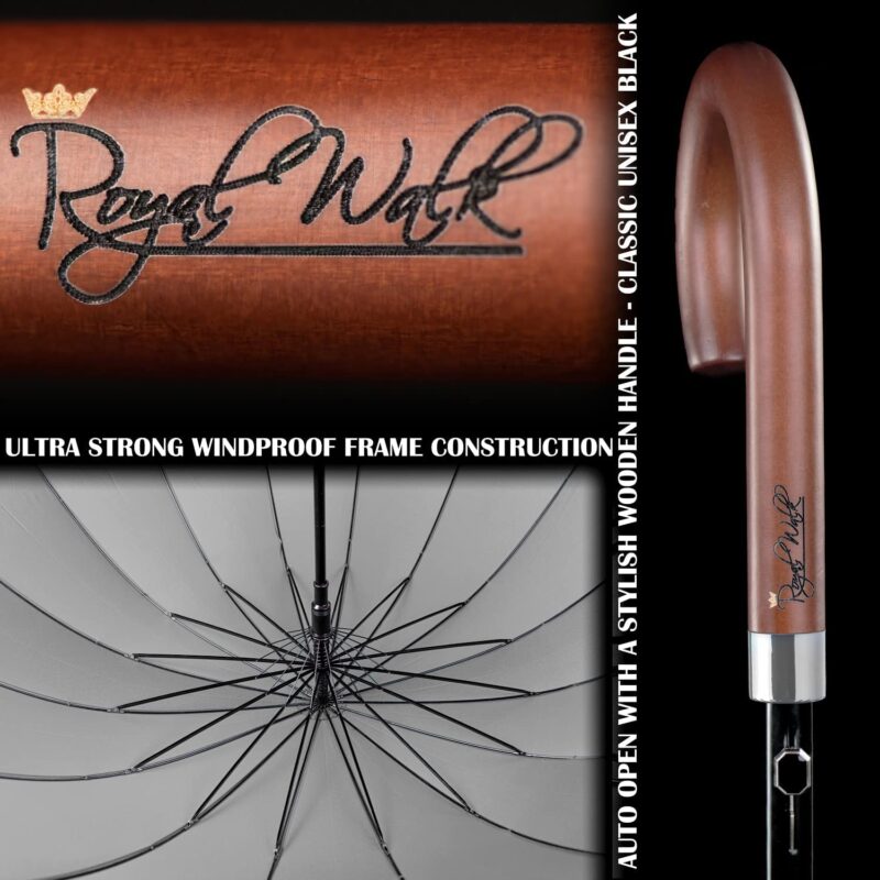 54 inch automatic windproof oversized umbrella