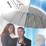 54 inch automatic windproof oversized umbrella