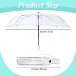 automatic clear wedding umbrella