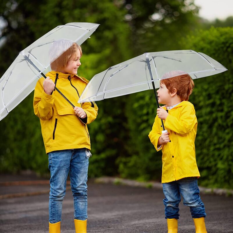 automatic clear wedding umbrella