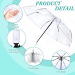 automatic clear wedding umbrella