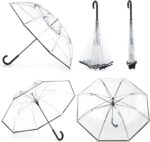 clear wedding umbrella