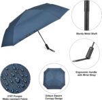 54 inch windproof compact oversized golf umbrella